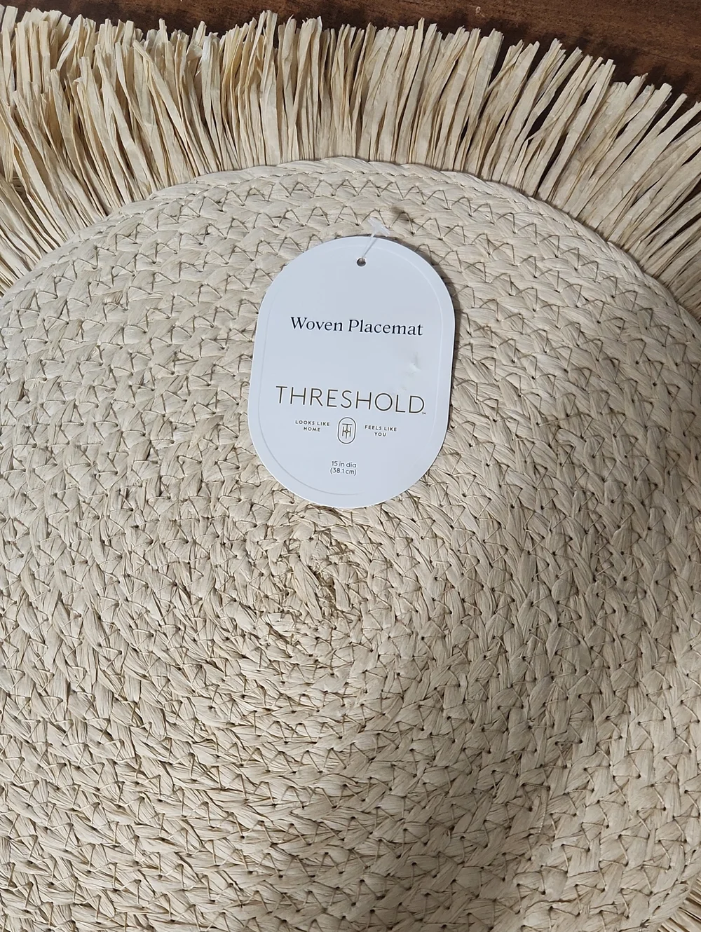 THRESHOLD woven Placemats